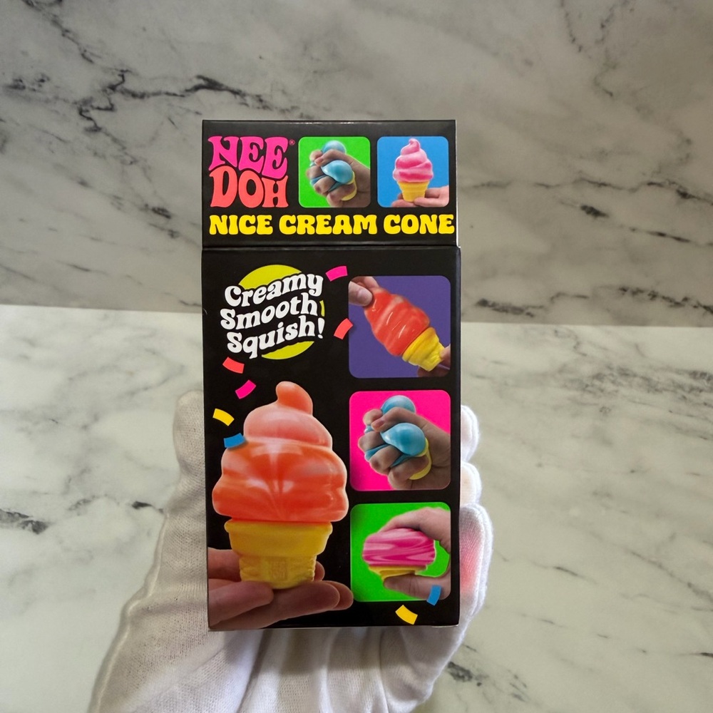 NeeDoh Nice Cream Cone BLUE - Picture 4 of 7